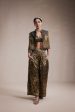 Gold Embroided Jacket & Pants Co-Ord Online