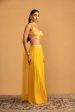 Yellow Palazzo Set For Cheap