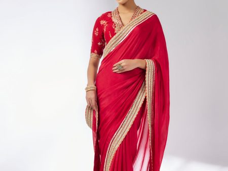 Anisha Saree Set For Cheap