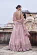 Alara Printed Mul Lehenga Set - Blush Online Sale