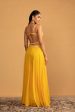 Yellow Palazzo Set For Cheap