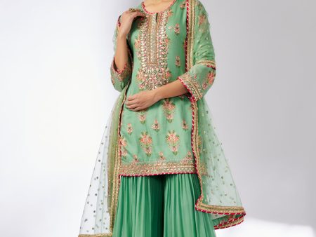 Aditi Sharara Set Discount