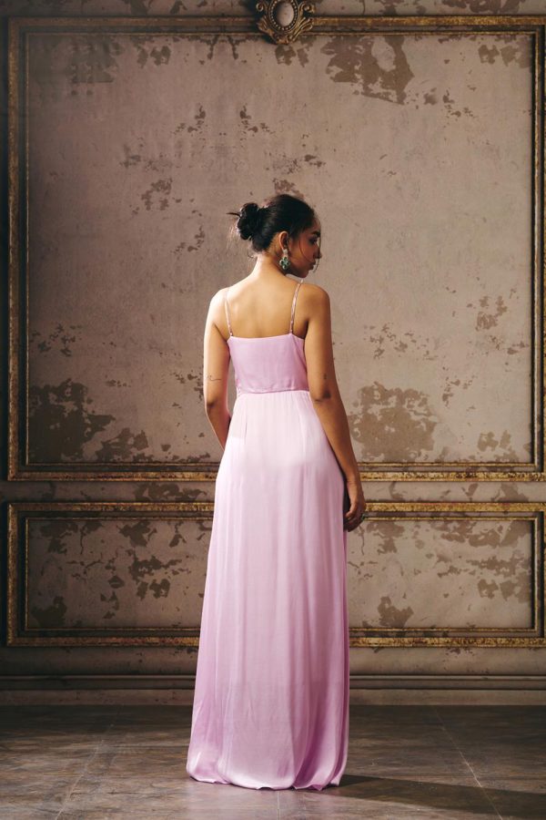 Lilac Drape Gown Online