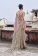 Alara Printed Georgette Saree - Blush For Sale