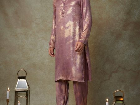 Maroon Kurta With Pant For Sale