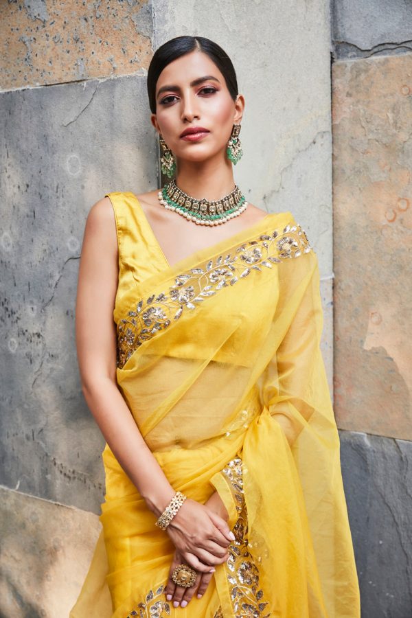 Yellow Saree Online