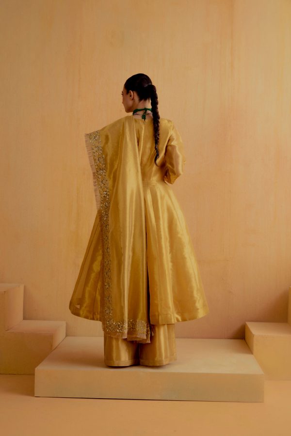 Gold Kalidar Suit Online Hot Sale