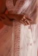 Ivory Net Saree on Sale