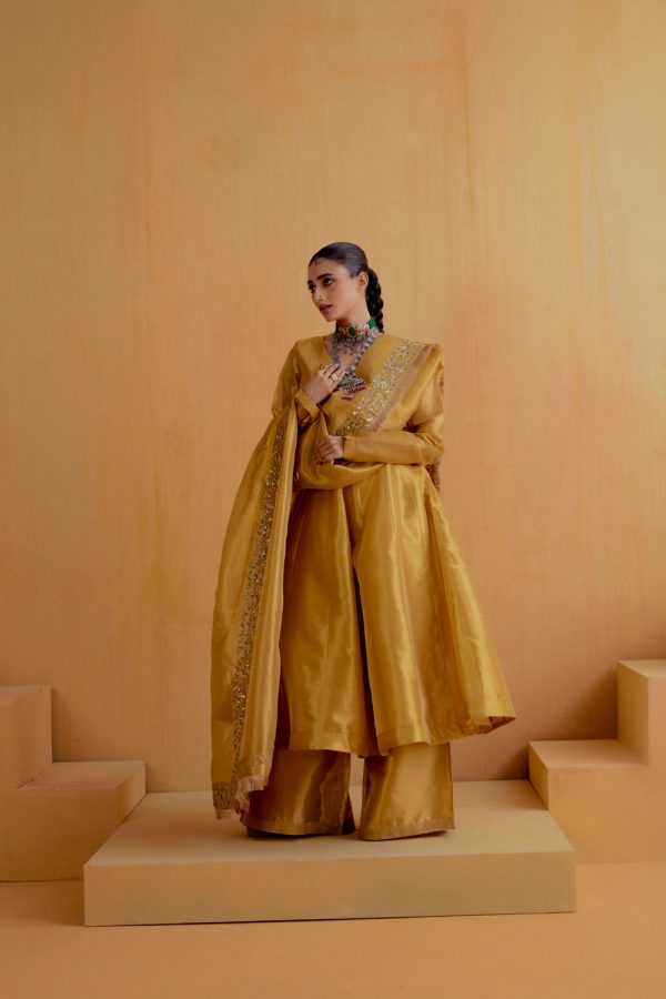 Gold Kalidar Suit Online Hot Sale