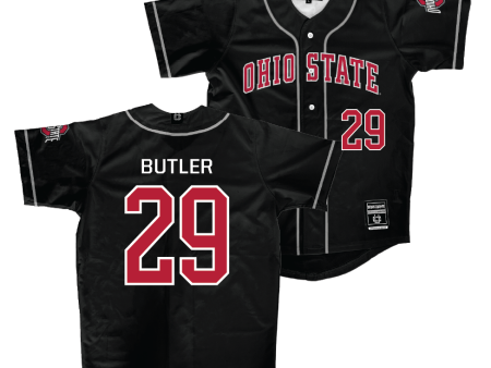 Ohio State Baseball Black Jersey  - Ryan Butler Cheap