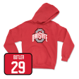 Red Baseball Team Hoodie  - Ryan Butler Online Hot Sale