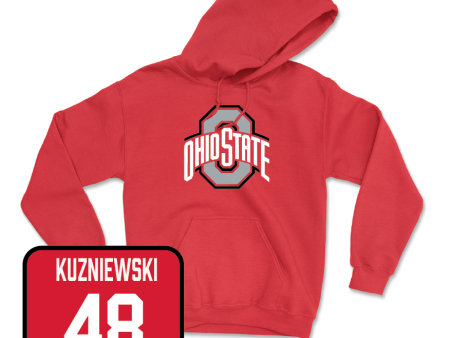 Red Baseball Team Hoodie  - Gavin Kuzniewski Fashion